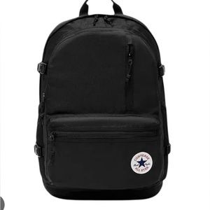 Black converses back pack